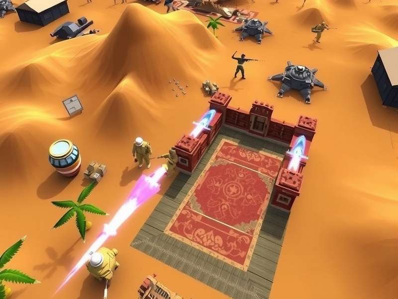 Desert Storm Vanguard gameplay screenshot